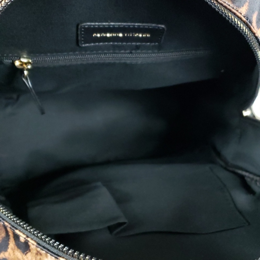 NWT Adrienne Vittadini Leopard Cheetah Backpack - Picture 6 of 8